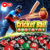 Okey Plus Cricket Ball Roulette live casino game